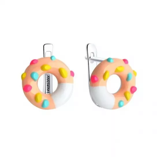 Серьги из серебра