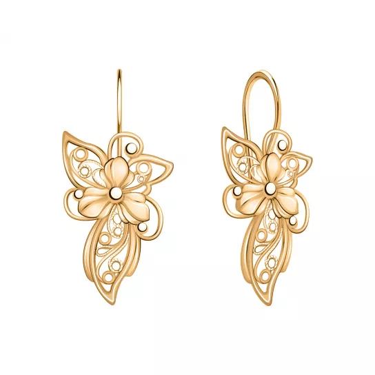 Серьги из золота