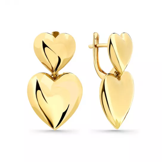 Серьги из золота