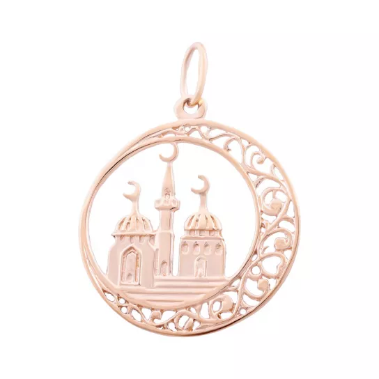 Подвеска мусульманская из золота