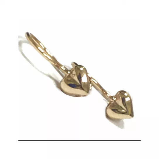 Серьги детские из золота